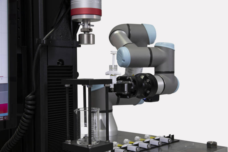 Syringe Testing with the CT6 Cobot Test System