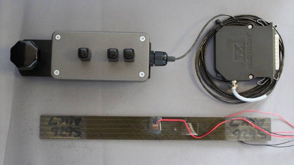Adaptador eléctrico para medidores de tensión de 120 y 350 ohm