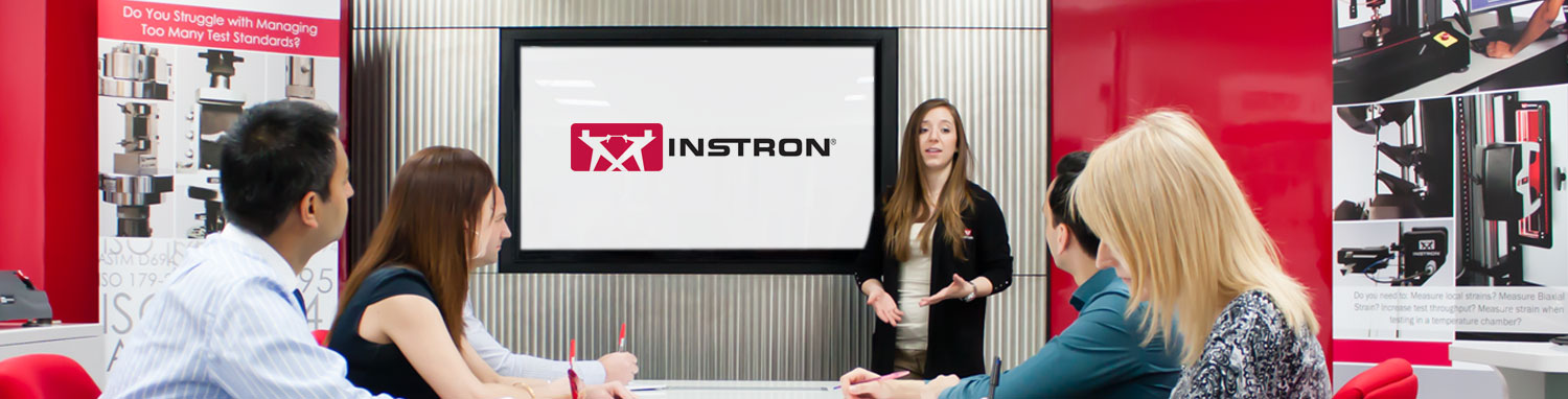 Instron training session