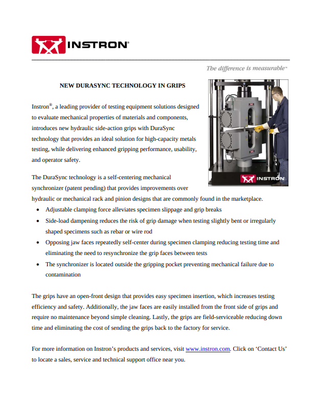 High-capacity Hydraulic Side-acting Grips for Metals