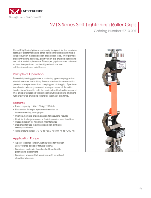 2713 Self Tightening Roller Grips