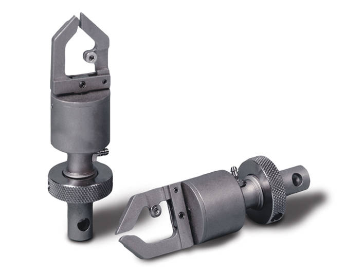 Micro Pneumatic Grips, Side Action. Rated capacity: 10 N Catalog no. 2712-101