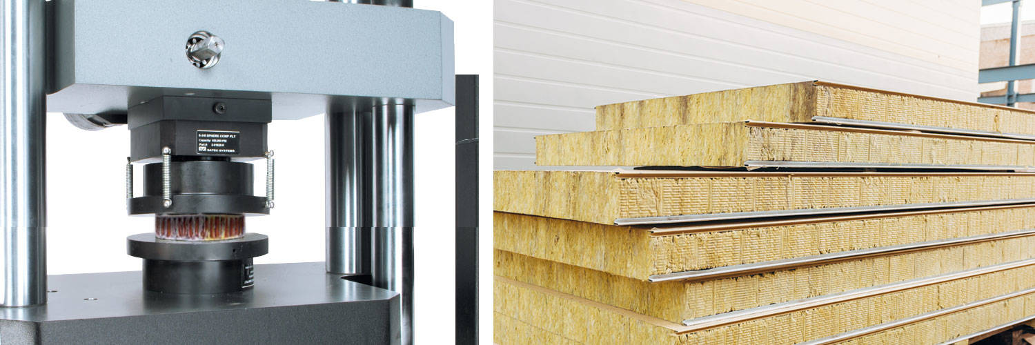 ASTM C365 compressive properties of sandwich cores