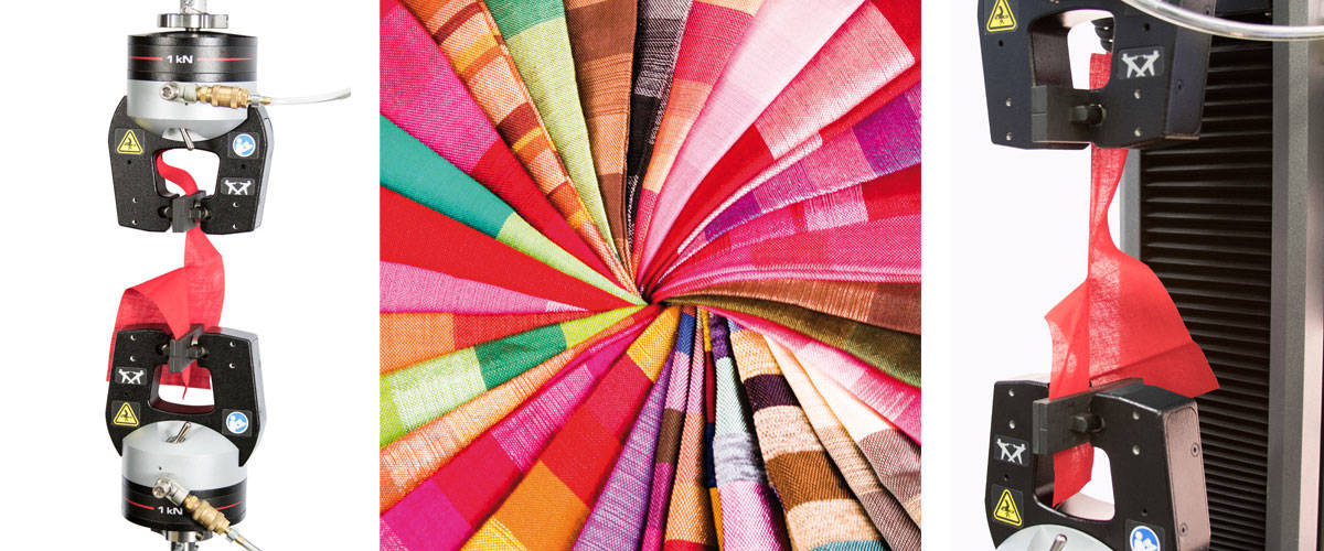 ASTM D2216 tear testing of fabric