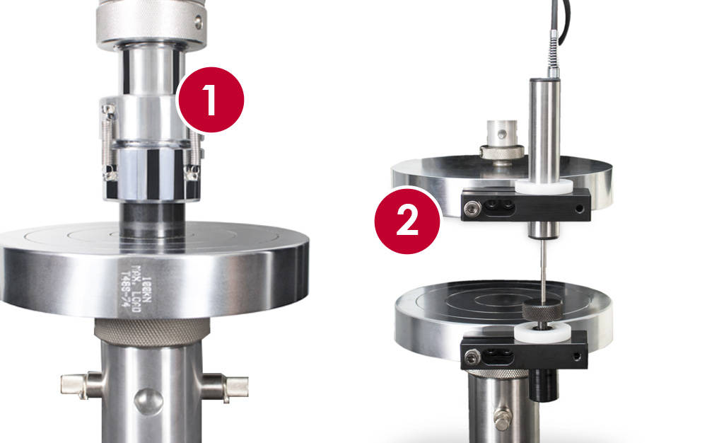 ASTM D575 compression testing of rubber