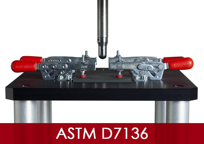 ASTM D7136/D7136M-05 Medição da Resistência a Danos de Compósitos a Eventos de Impacto