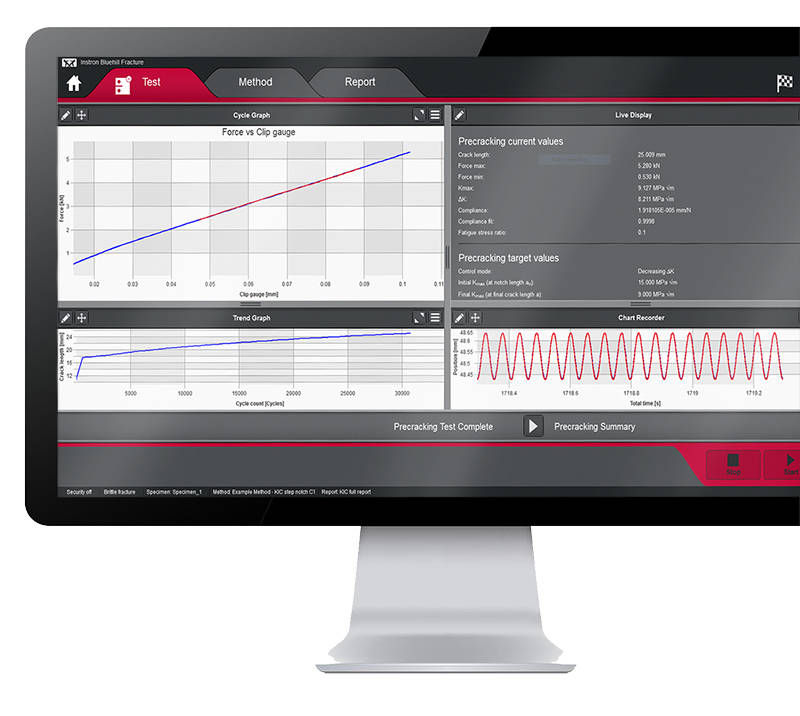 Bluehill Fracture Screen
