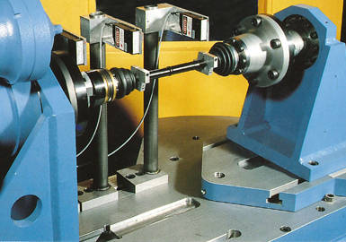 Drive Shaft Durability Testing Instron