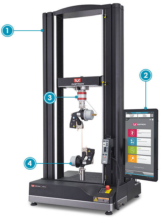 ASTM F2516 test setup nitinol wire