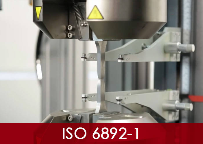 ISO 6892-1 금속 재료의 인장 시험