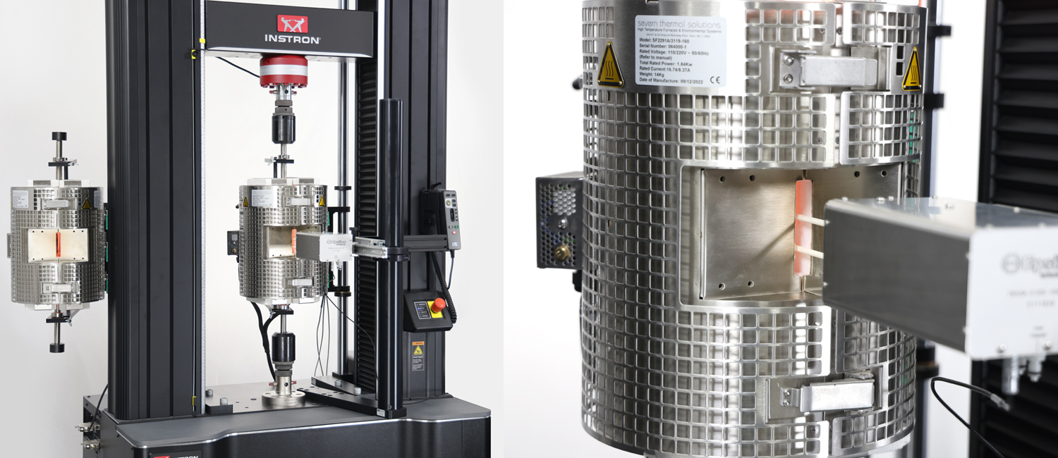 tensile testing metals at elevated temperature