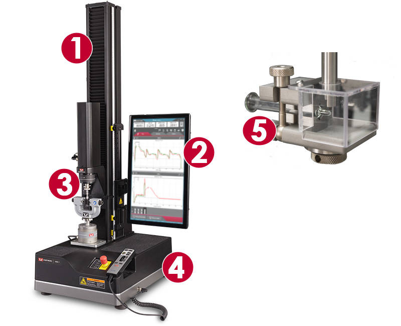 ISO 11040 test setup
