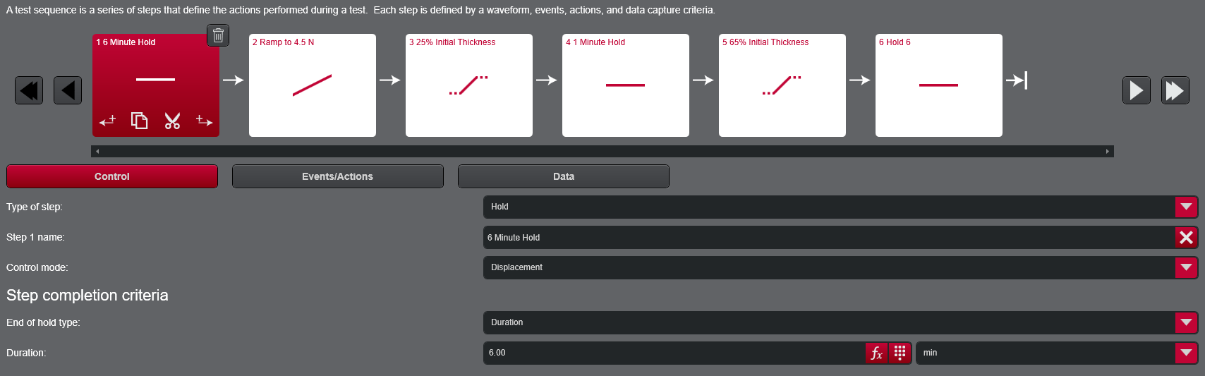 Bluehill Universalスクリーンショット