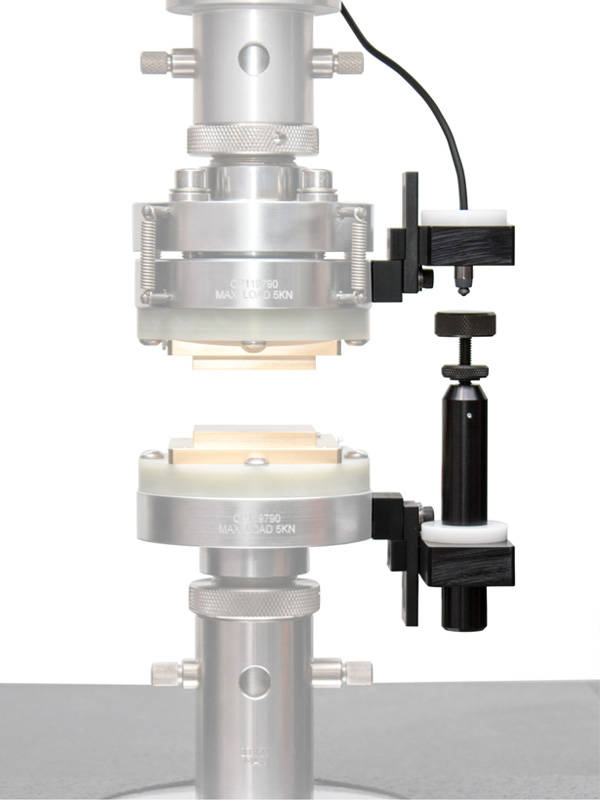 Deflectómetro de compresión (LVDT)