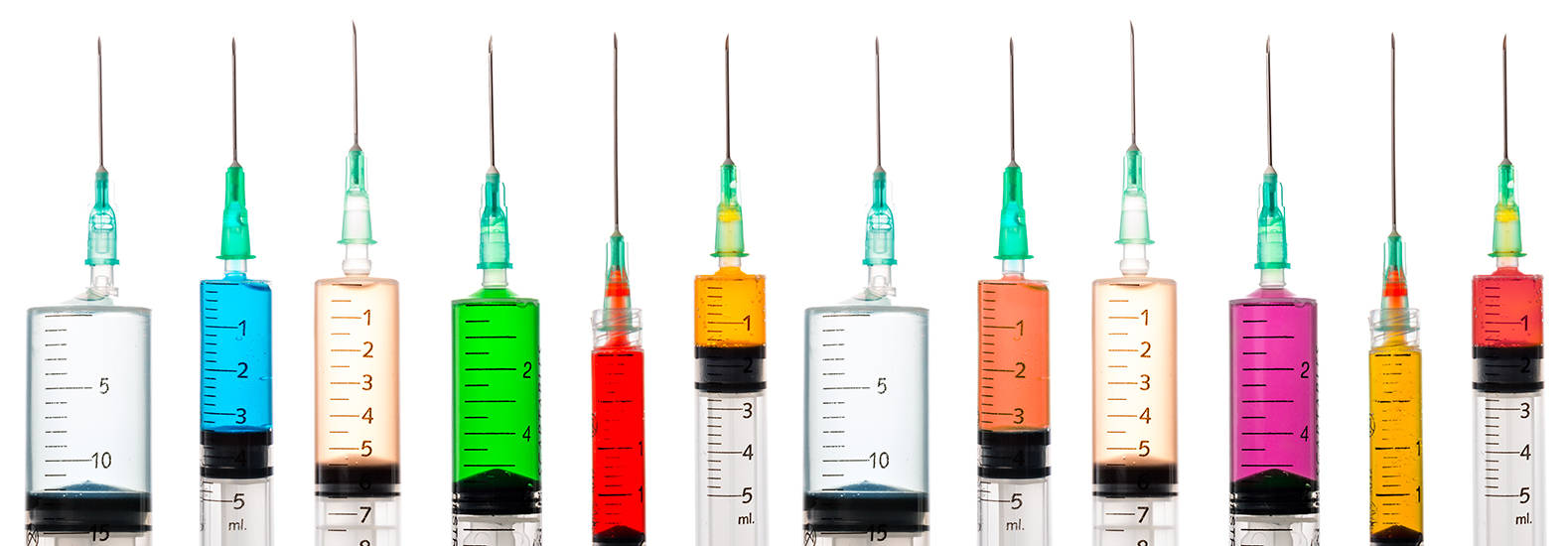 syringes with needles