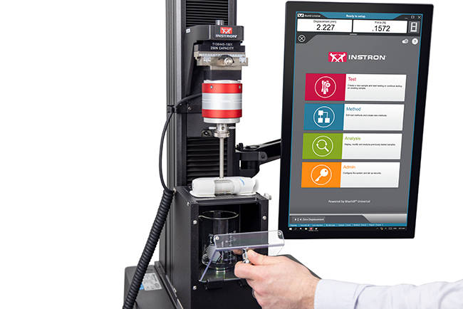 wearable autoinjector being tested