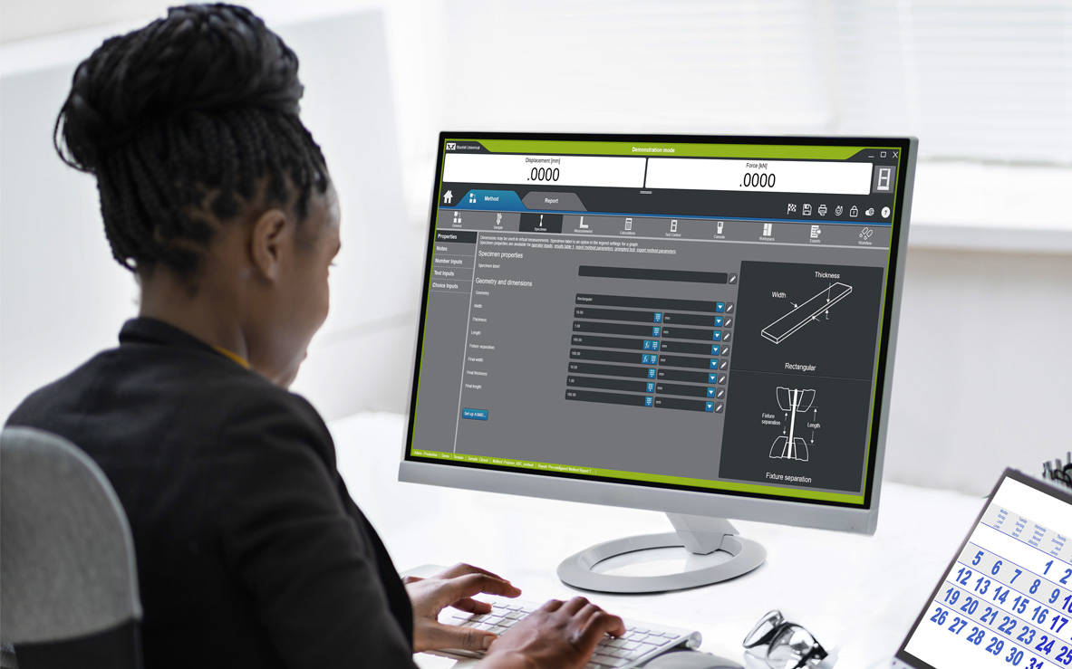 Operator Using an Offline License of Bluehill Universal