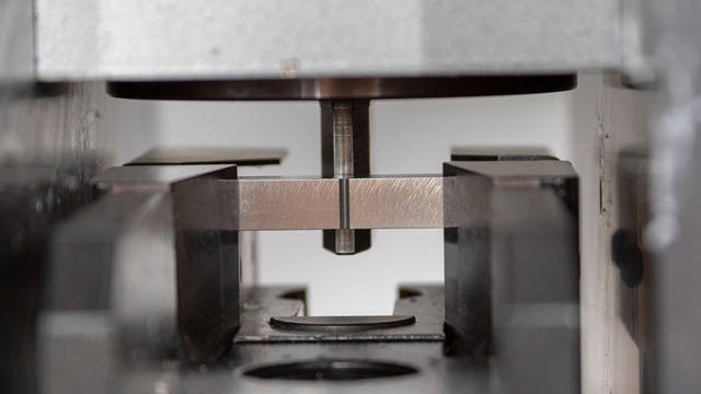 Test Specimen in MPX Pendulum System
