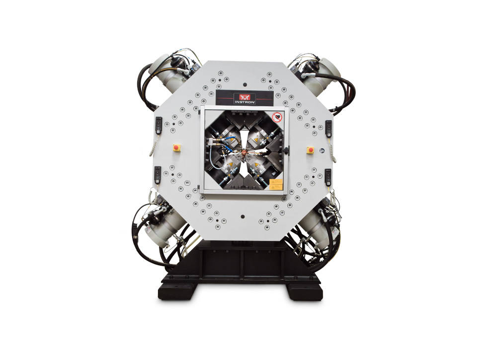 Système d'Essai de Fatigue Cruciforme Bi-axiale conçus pour la fatigue haute fréquence des métaux