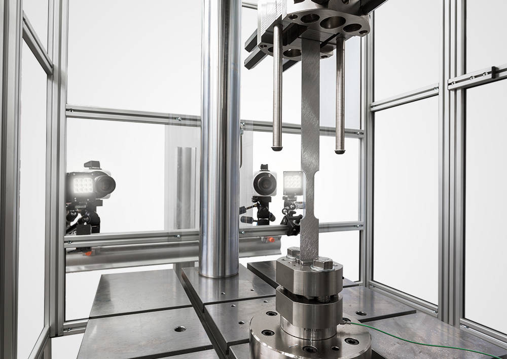 VHS High Strain Rate with DIC Camera Setup