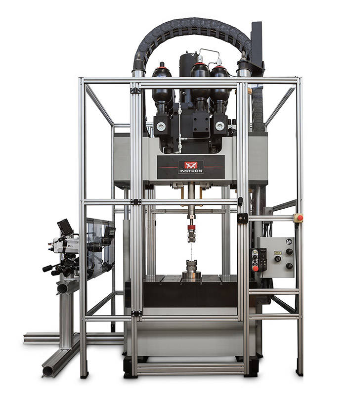 VHS with Slack Rods 3D DIC setup