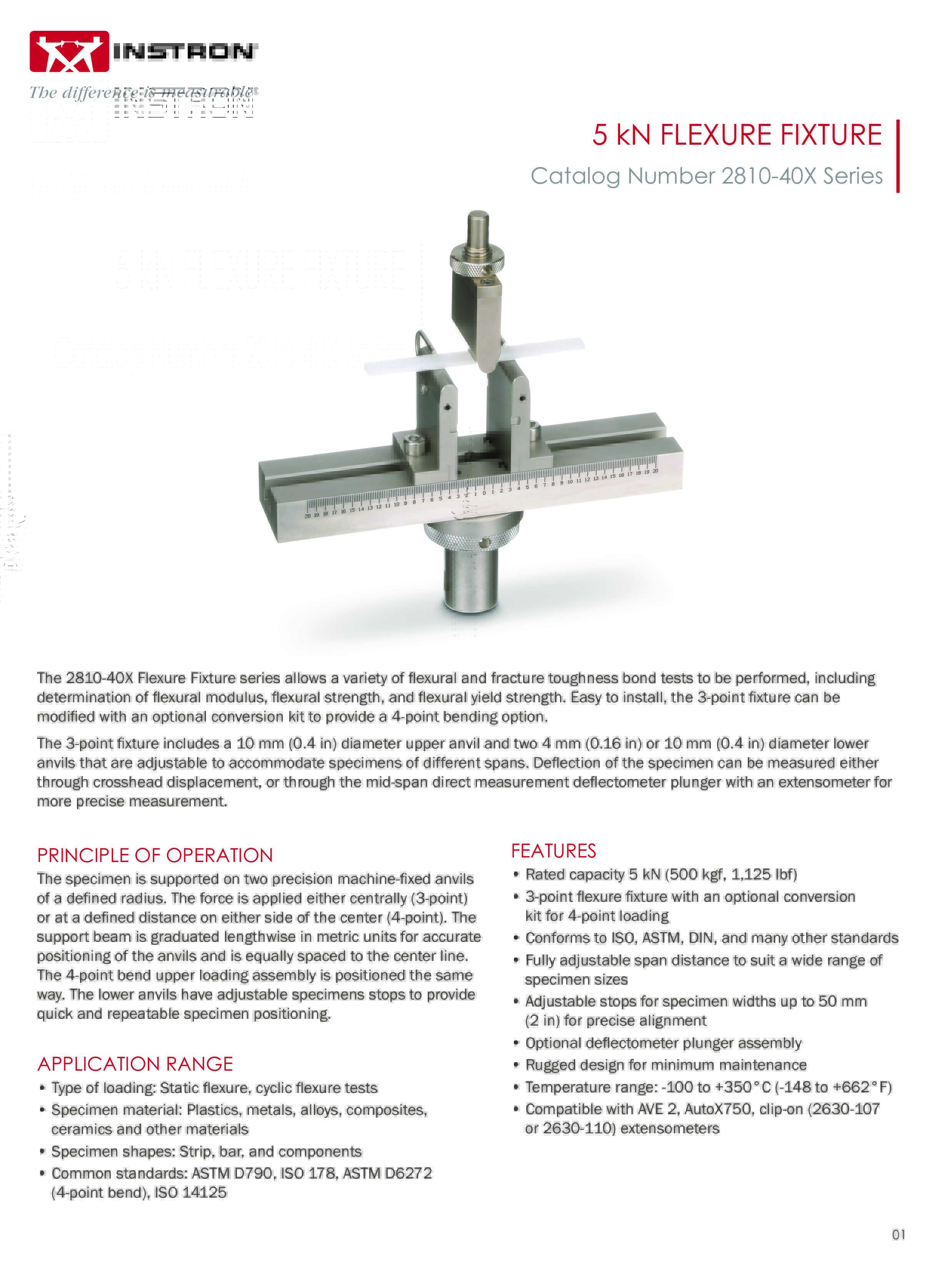 2810-400 Series Flexure Fixture