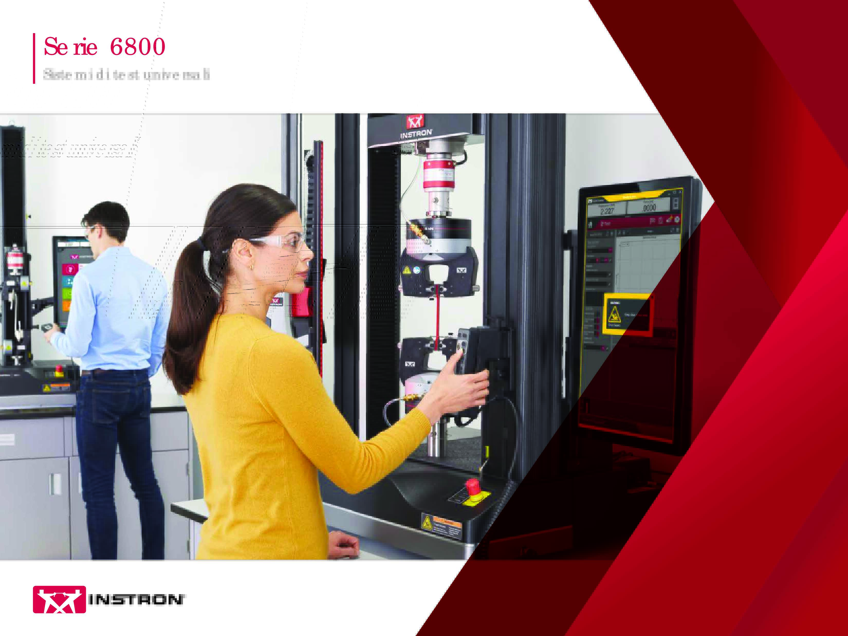 Serie 6800 – Opuscolo dei sistemi di test Premier