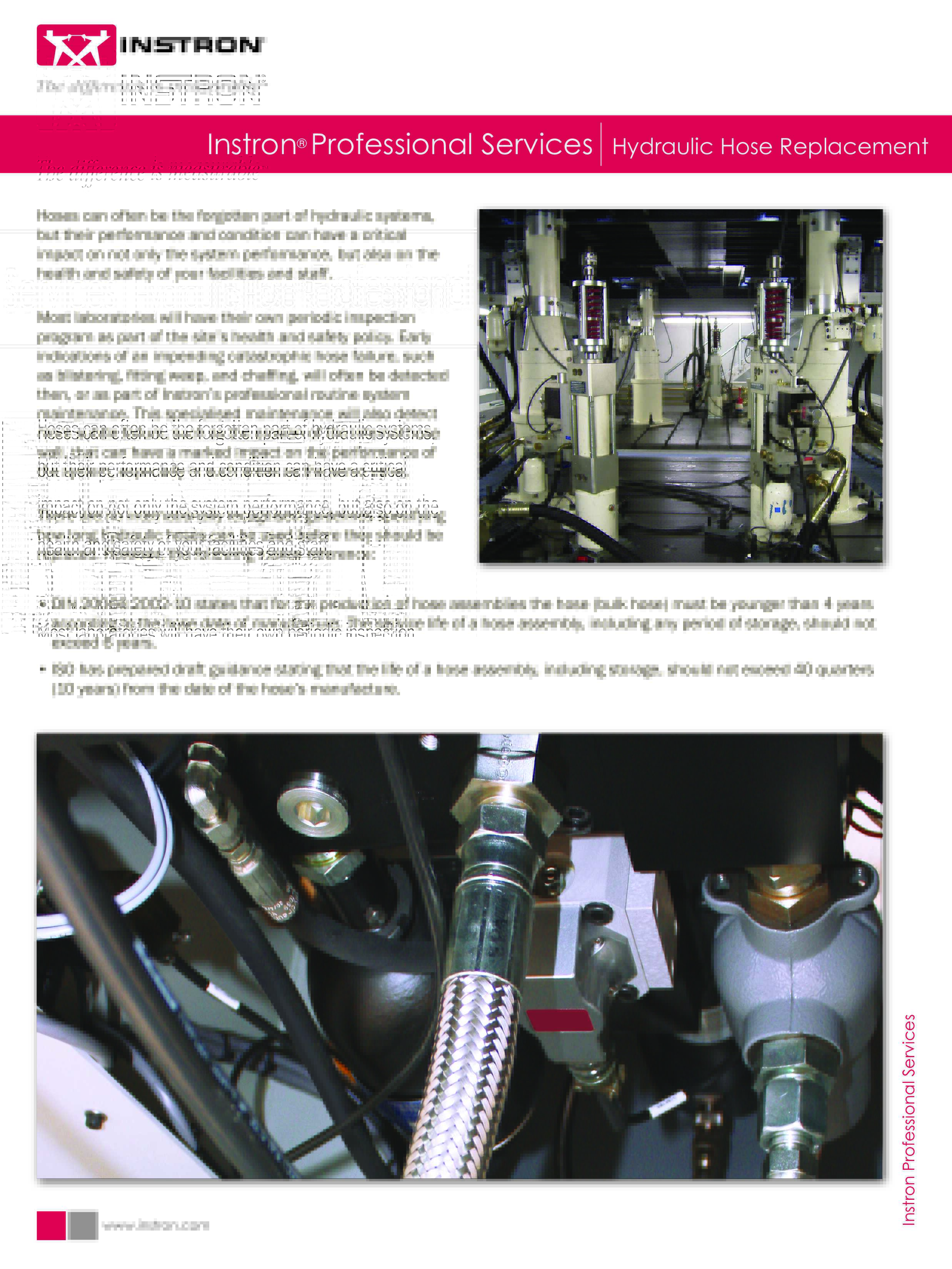 Hydraulic Hose Replacement