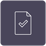 | Instron Document check mark icon