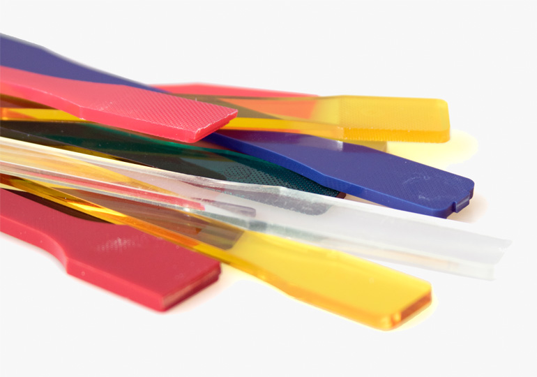 Plastic Dogbone Specimens