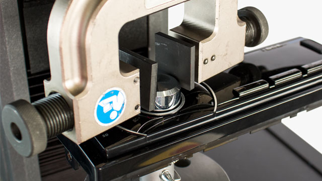 | Instron Torsion Test on Electronics Button