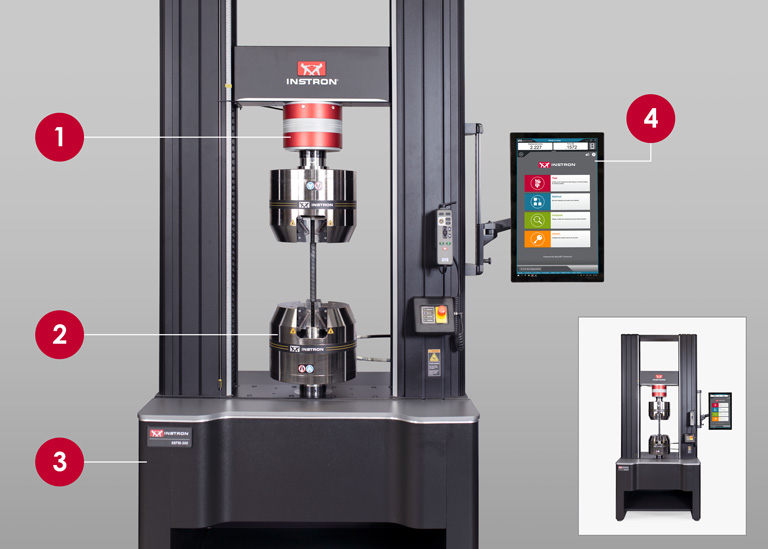 6800 Series Universal Testing Machine Configured for ASTM A615