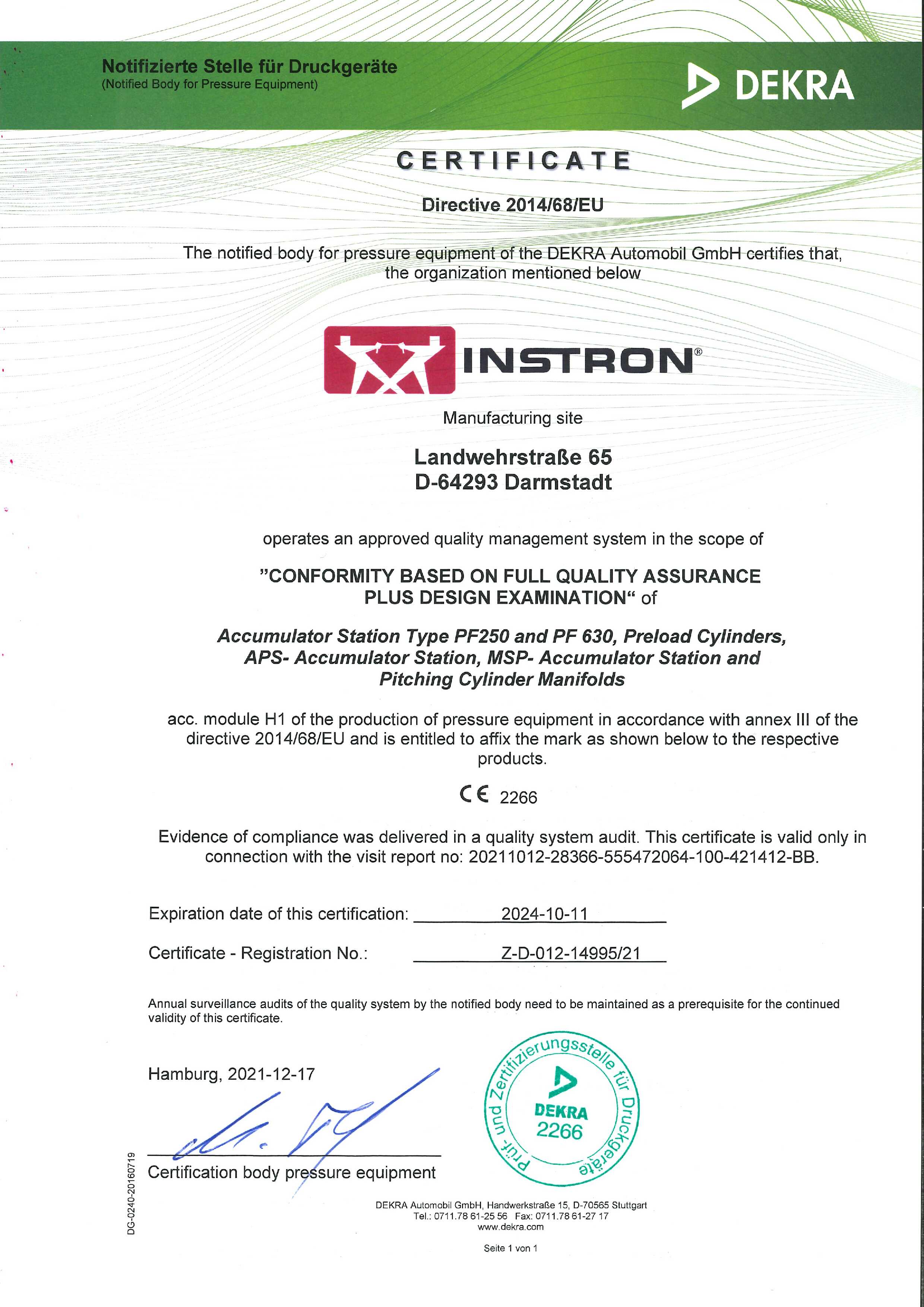 | Instron