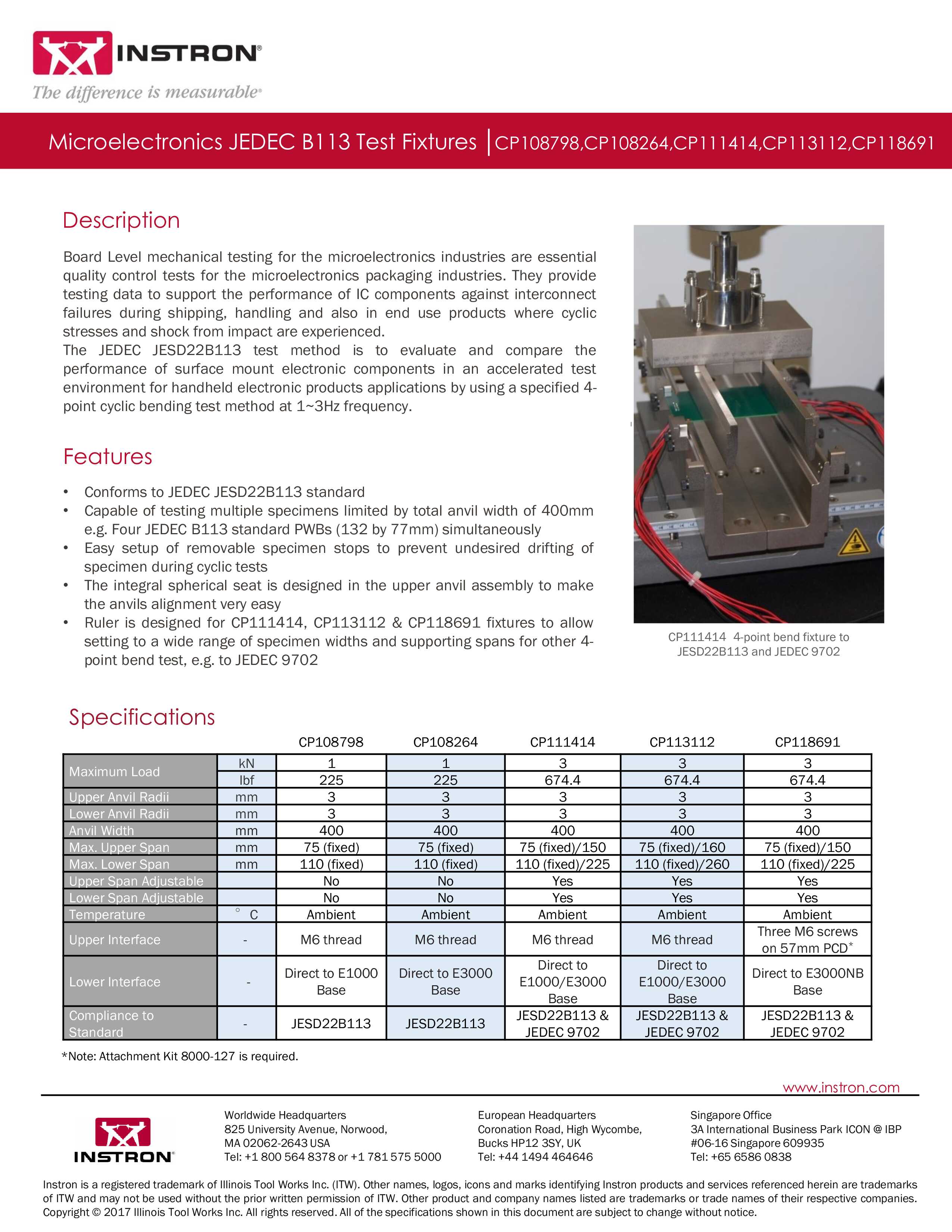 | Instron