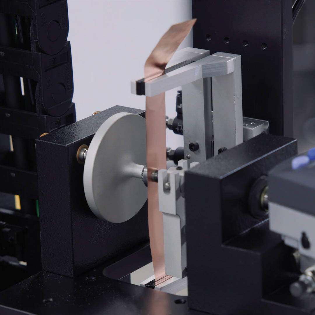 Medição automática de amostras