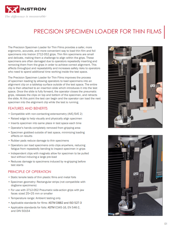 Precision Specimen Loader