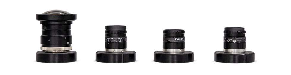 Lentes para el extensómetro de vídeo avanzado AVE3