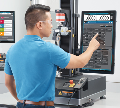 Bluehill Universal Test Method Selection