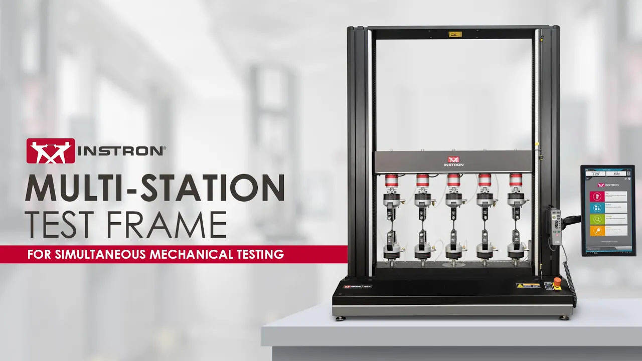 | Instron Multi-Station Test Frame Video