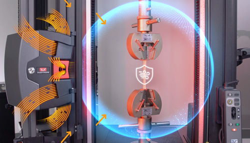 Tecnologia CDAT do Extensômetro de Vídeo Avançado AVE3