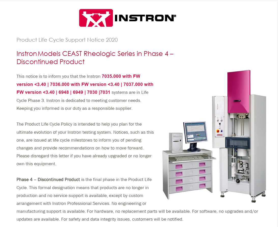 | Instron