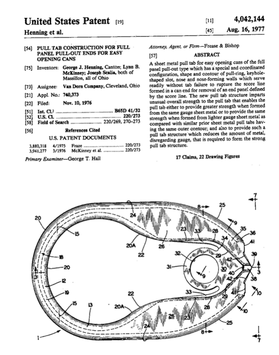 pull-tab-patent | Instron | Instron