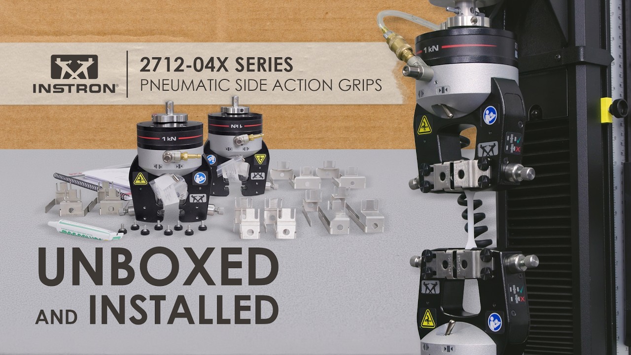 2712-04x Series Pneumatic Side Action Grips | Instron 2712-04x Series Pneumatic Side Action Grips | Instron