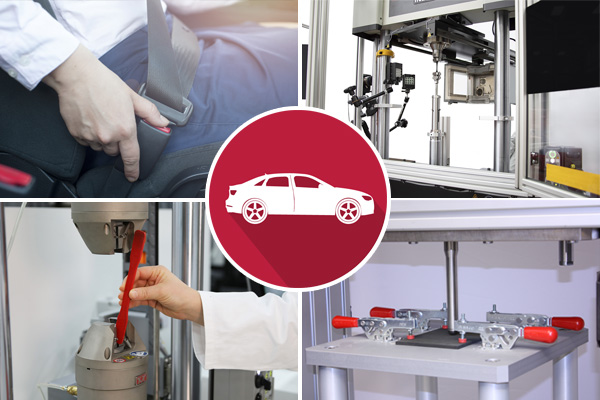 Prüfanwendungen für Automobilkunststoffe