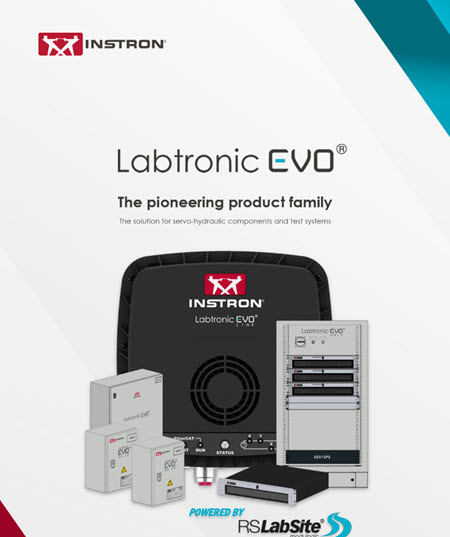 | Instron Labtronic EVO brochure cover