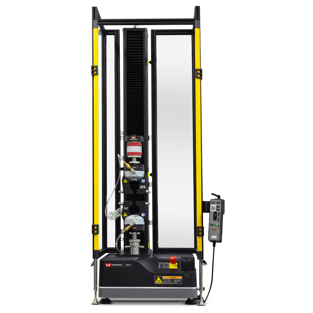 Instron light curtain configured on 68SC single column universal testing system | Instron