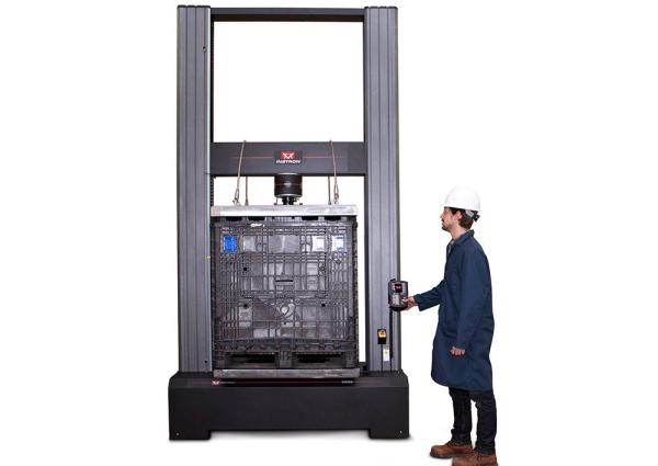 Oversized Frame with Custom Platens for Shipping Crate Compression